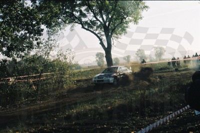 4. Zbigniew Gabryś i Bartłomiej Boba - Mitsubishi Lancer Evo VI  (To zdjęcie w pełnej rozdzielczości możesz kupić na www.kwa-kwa.pl )
