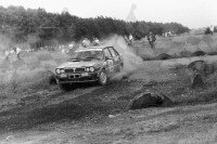 196. Hans Kolby Hansen i Andrzej Martynkin - Lancia Delta HF 4wd.   (To zdjęcie w pełnej rozdzielczości możesz kupić na www.kwa-kwa.pl )