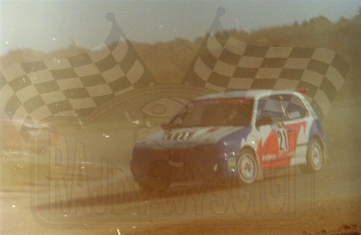 61. Jacek Lesiak - Nissan Sunny GTiR   (To zdjęcie w pełnej rozdzielczości możesz kupić na www.kwa-kwa.pl )