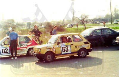 29. Polski Fiat 126p załogi Jacek Sikora i Jacek Sciciński.   (To zdjęcie w pełnej rozdzielczości możesz kupić na www.kwa-kwa.pl )