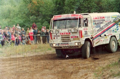 190. Karel Loprais, R.Stachura i J.Kalina - Tatra T 815.   (To zdjęcie w pełnej rozdzielczości możesz kupić na www.kwa-kwa.pl )