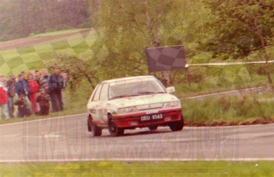 49. Lech Koraszewski - Renault 11 Turbo.   (To zdjęcie w pełnej rozdzielczości możesz kupić na www.kwa-kwa.pl )