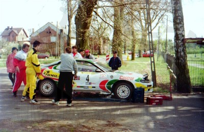 13. Krzysztof Hołowczyc i Maciej Wisławski - Toyota Celica GT4   (To zdjęcie w pełnej rozdzielczości możesz kupić na www.kwa-kwa.pl )