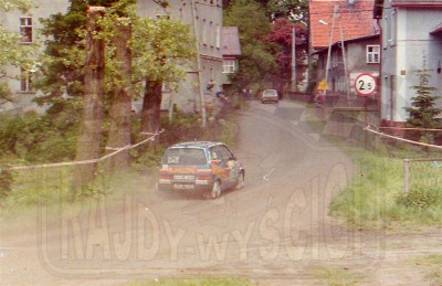 111. Jacek Sikora i Jacek Sicinski - Fiat Cinquecento Abarth   (To zdjęcie w pełnej rozdzielczości możesz kupić na www.kwa-kwa.pl )