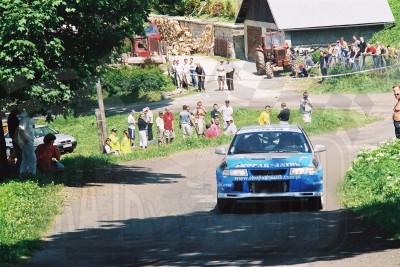 39. Piotr Maciejewski i Piotr Kowalski - Mitsubishi Lancer Evo VI  (To zdjęcie w pełnej rozdzielczości możesz kupić na www.kwa-kwa.pl )