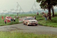 92. Nicolas Min i Joseph Lambert - Mitsubishi Galant VR4.   (To zdjęcie w pełnej rozdzielczości możesz kupić na www.kwa-kwa.pl )
