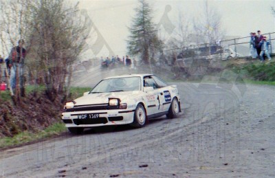 77. Paweł Przybylski i Krzysztof Gęborys - Toyota Celica GT4.   (To zdjęcie w pełnej rozdzielczości możesz kupić na www.kwa-kwa.pl )