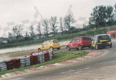 22. Nr.65.Emilian Radziejewicz, nr.72.Łukasz Złotnicki, nr.66.Krzysztof Cieślik - Fiaty Cinquecento  (To zdjęcie w pełnej rozdzielczości możesz kupić na www.kwa-kwa.pl )