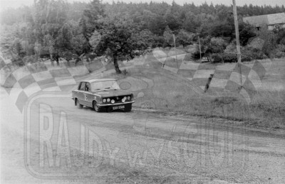 123. Adam Masłowiec i Andrzej Białowąs - Polski Fiat 125p 1500  (To zdjęcie w pełnej rozdzielczości możesz kupić na www.kwa-kwa.pl )