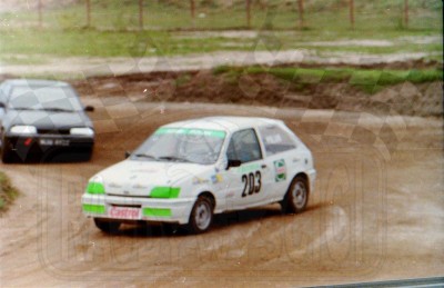 10. Adam Polak - Ford Fiesta XR2i, Piotr Granica - Suzuki Swift GTi 16V   (To zdjęcie w pełnej rozdzielczości możesz kupić na www.kwa-kwa.pl )