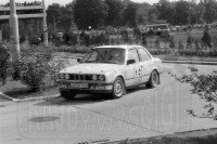 157. Thomas Dahn i  R.Malm - BMW 325i.   (To zdjęcie w pełnej rozdzielczości możesz kupić na www.kwa-kwa.pl )