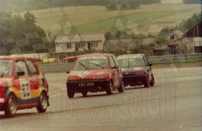 8. Nr.63.Waldemar Mrówczyński - Polski Fiat 126p, nr.204.Zdzisław Brymora - Fiat Cinquecento   (To zdjęcie w pełnej rozdzielczości możesz kupić na www.kwa-kwa.pl )