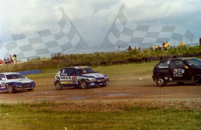 80. J.Stawiński - Suzuki Swift i Jakub Iwanek - Peugeot 106 XSi  (To zdjęcie w pełnej rozdzielczości możesz kupić na www.kwa-kwa.pl )