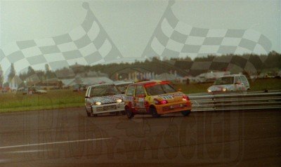 49. Nr.118.Maciej Bekas, nr.110.Jakub Pietruszyński - Fiat Cinquecento.   (To zdjęcie w pełnej rozdzielczości możesz kupić na www.kwa-kwa.pl )