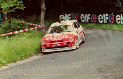 10. Patrick Snijers i Dany Colebunders - Ford Escort Cosworth RS.   (To zdjęcie w pełnej rozdzielczości możesz kupić na www.kwa-kwa.pl )