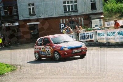 30. Bartłomiej Boruta i Sławomir Grabarkiewicz - Opel Corsa  (To zdjęcie w pełnej rozdzielczości możesz kupić na www.kwa-kwa.pl )