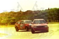 69. A.Damer - Mazda 323 i B.Skutkiewicz - Opel Kadett   (To zdjęcie w pełnej rozdzielczości możesz kupić na www.kwa-kwa.pl )