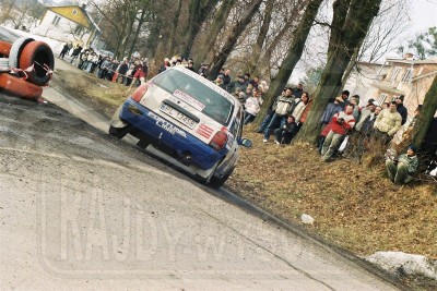 89. Piotr Rudzki Herbi i Bartłomiej Holdenmayer - Nissan Micra  (To zdjęcie w pełnej rozdzielczości możesz kupić na www.kwa-kwa.pl )