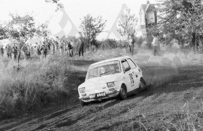 62. Krzysztof Geritz i Marek Pyrzyna - Polski Fiat 126p.   (To zdjęcie w pełnej rozdzielczości możesz kupić na www.kwa-kwa.pl )