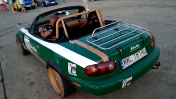 Retro Turbo Miata flames japfest 2017 PL