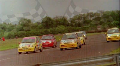 46. Nr.3.Zbigniew Szwagierczak, nr.11.Sebastian Mielcarek, nr.5.Adam Tuszyński - Fiat Cinquecento Sporting.   (To zdjęcie w pełnej rozdzielczości możesz kupić na www.kwa-kwa.pl )