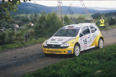 11. Marco Cavigioli i Nicola Arena - Opel Corsa Super 1600   (To zdjęcie w pełnej rozdzielczości możesz kupić na www.kwa-kwa.pl )