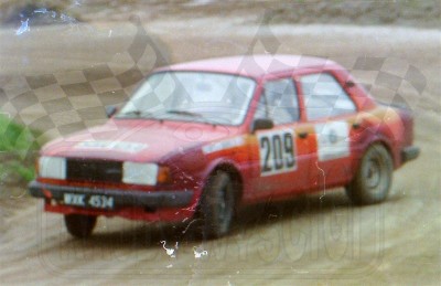 8. Janusz Siniarski - Skoda 135   (To zdjęcie w pełnej rozdzielczości możesz kupić na www.kwa-kwa.pl )