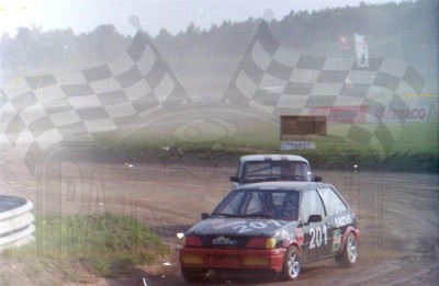 31. Robert Polak - Ford Fiesta XR2i   (To zdjęcie w pełnej rozdzielczości możesz kupić na www.kwa-kwa.pl )