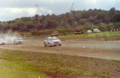 86. Bohdan Ludwiczak - Ford Focus. Mariusz Stec - Mitsubishi Lancer Evo V, Andrzej Kalitowicz - Ford Escort Cosworth  (To zdjęcie w pełnej rozdzielczości możesz kupić na www.kwa-kwa.pl )