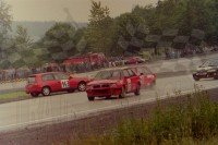 49. Nr.139.Edward Kinderman - Lancia Delta Integrale 16V, nr.143.Dariusz Dudkowiak - Nissan Sunny GT 2,0, nr.148.Andrzej Goliszek - VW Golf GTi 16V.