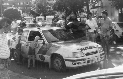 23. Jacky Delvaux i Lionel Jaminet - Opel Kadett GSi 16V.   (To zdjęcie w pełnej rozdzielczości możesz kupić na www.kwa-kwa.pl )