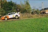 40. Leszek Kuzaj i Magdalena Lukas - Subaru Impreza WRC  (To zdjęcie w pełnej rozdzielczości możesz kupić na www.kwa-kwa.pl )