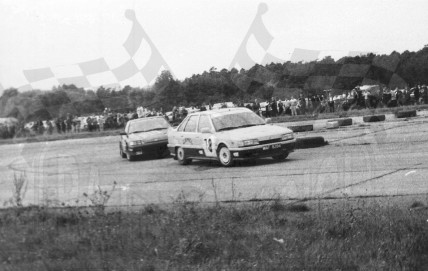 51. Nr.78.Błażej Krupa - Renault 21 Turbo, nr.30.Wojciech Smorawiński - Honda Civic CRX.   (To zdjęcie w pełnej rozdzielczości możesz kupić na www.kwa-kwa.pl )