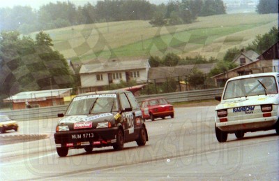 11. Nr.205.Andrzej Dąbrowski - Fiat Cinquecento, nr.69.Tomasz J.Krausyyk - Polski Fiat 126p.   (To zdjęcie w pełnej rozdzielczości możesz kupić na www.kwa-kwa.pl )