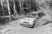 1. Marian Bublewicz i Jacek Wypych - Mazda 323 Turbo 4wd.   (To zdjęcie w pełnej rozdzielczości możesz kupić na www.kwa-kwa.pl )