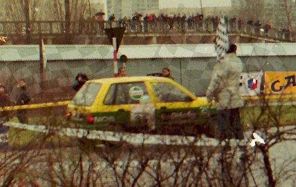 4. Włodzimierz Pawluczuk i Marek Kaczmarek - Suzuki Maruti 800.   (To zdjęcie w pełnej rozdzielczości możesz kupić na www.kwa-kwa.pl )