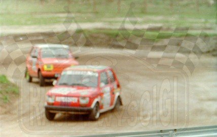 3. Nr.112.Antoni Skudło, nr.117.Marek Kaczmarek - Polskie Fiaty 126p   (To zdjęcie w pełnej rozdzielczości możesz kupić na www.kwa-kwa.pl )