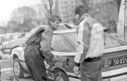 4. Ostatnie przygotowania Toyoty Marka Gieruszczaka.   (To zdjęcie w pełnej rozdzielczości możesz kupić na www.kwa-kwa.pl )