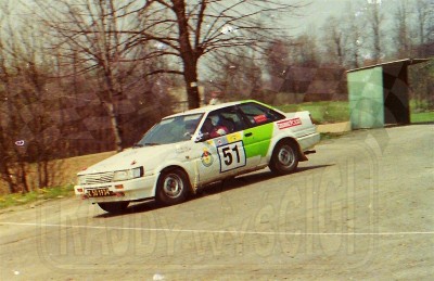 65. Eugeniusz Prażmo i Dariusz Palonka - Toyota Corolla GT 16.   (To zdjęcie w pełnej rozdzielczości możesz kupić na www.kwa-kwa.pl )