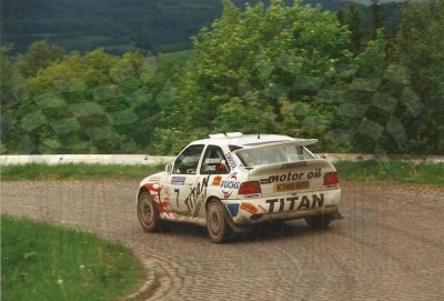 13. Jerzy Wierzbołowski i Bogusław Lepiarz - Ford Escort Cosworth RS    (To zdjęcie w pełnej rozdzielczości możesz kupić na www.kwa-kwa.pl )