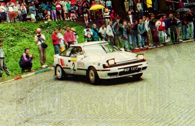 86. Paweł Przybylski i Krzysztof Gęborys - Toyota Celica GT4.   (To zdjęcie w pełnej rozdzielczości możesz kupić na www.kwa-kwa.pl )