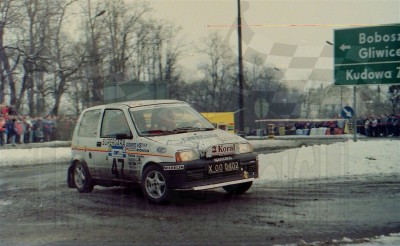 11. Marek Skrzypkowski i Adam Balawajder - Fiat Cinquecento Abarth   (To zdjęcie w pełnej rozdzielczości możesz kupić na www.kwa-kwa.pl )