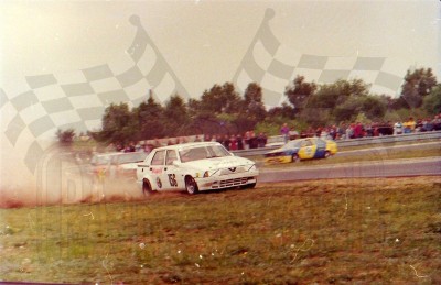 2. Tadeusz Kudłaty - Alfa Romeo 75 V6.   (To zdjęcie w pełnej rozdzielczości możesz kupić na www.kwa-kwa.pl )