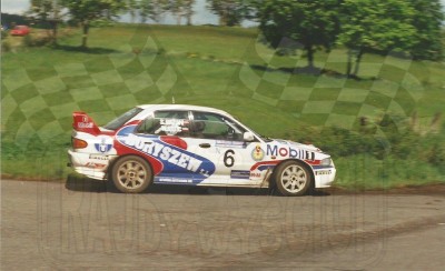 38. Wiesław Stec i Stanisław Bazan - Mitsubishi Lancer Evo III   (To zdjęcie w pełnej rozdzielczości możesz kupić na www.kwa-kwa.pl )