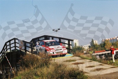 84. Michał Duda i Robert Gliwiak - Mitsubishi Lancer Evo VI  (To zdjęcie w pełnej rozdzielczości możesz kupić na www.kwa-kwa.pl )
