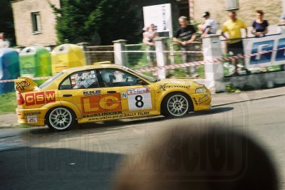 7. Mariusz Stec i Zbigniew Gruszka - Mitsubishi Lancer Evo VI  (To zdjęcie w pełnej rozdzielczości możesz kupić na www.kwa-kwa.pl )