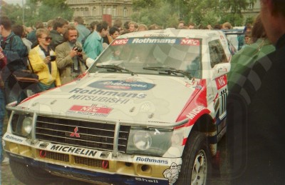 3. Bruno Saby i D.Serieys - Mitsubishi Pajero.   (To zdjęcie w pełnej rozdzielczości możesz kupić na www.kwa-kwa.pl )