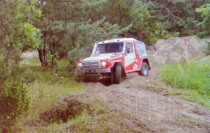 6. Maciej Szurkowski i Sebastian Abramowicz - Mercedes GE 300  (To zdjęcie w pełnej rozdzielczości możesz kupić na www.kwa-kwa.pl )