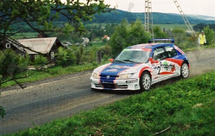 2. Luca Pedersoli i Daniele Vernuccio - Peugeot 306 Maxi   (To zdjęcie w pełnej rozdzielczości możesz kupić na www.kwa-kwa.pl )