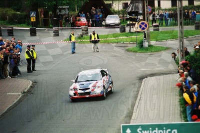 12. Stefan Karnabal i Bartłomiej Boba - Mitsubishi Lancer Evo  (To zdjęcie w pełnej rozdzielczości możesz kupić na www.kwa-kwa.pl )